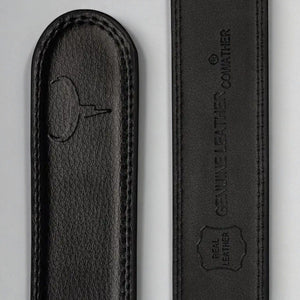 Ceinture automatique en cuir pleine fleur homme avec grain naturel