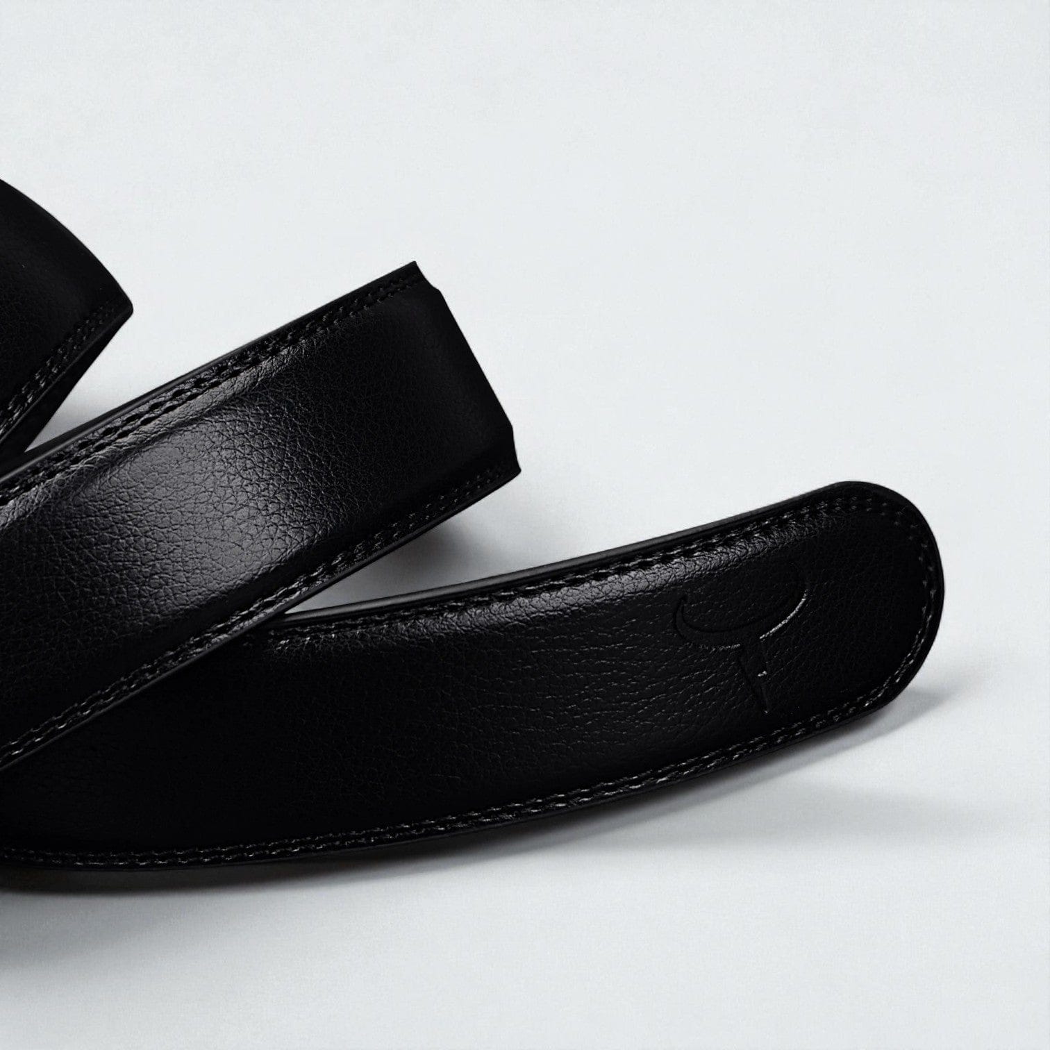 Ceinture automatique en cuir pleine fleur homme avec grain naturel
