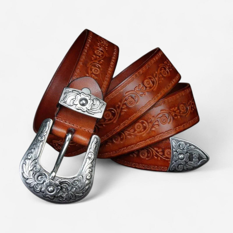 Ceinture pour homme en cuir