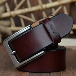 Ceinture pour homme en cuir