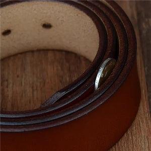Ceinture pour homme en cuir