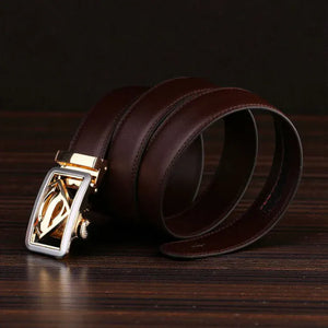 Ceinture pour homme en cuir style formel et élégant