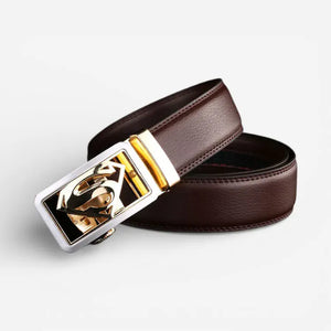 Ceinture pour homme en cuir style formel et élégant
