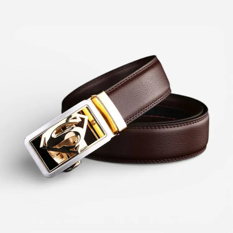 Ceinture pour homme en cuir style formel et élégant