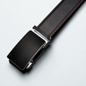 Ceinture automatique en cuir homme minimaliste et élégante