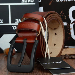 Ceinture pour homme en cuir