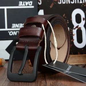 Ceinture pour homme en cuir