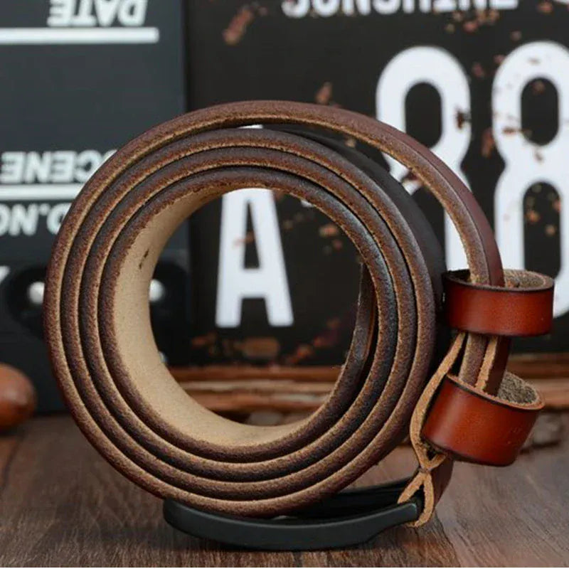 Ceinture pour homme en cuir