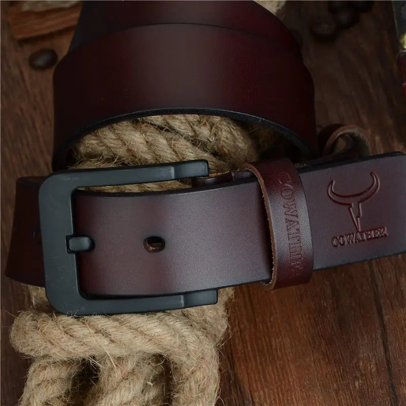 Ceinture pour homme en cuir