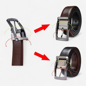 Ceinture pour homme en cuir