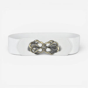 Ceinture élastique femme large pour tenue sophistiquée