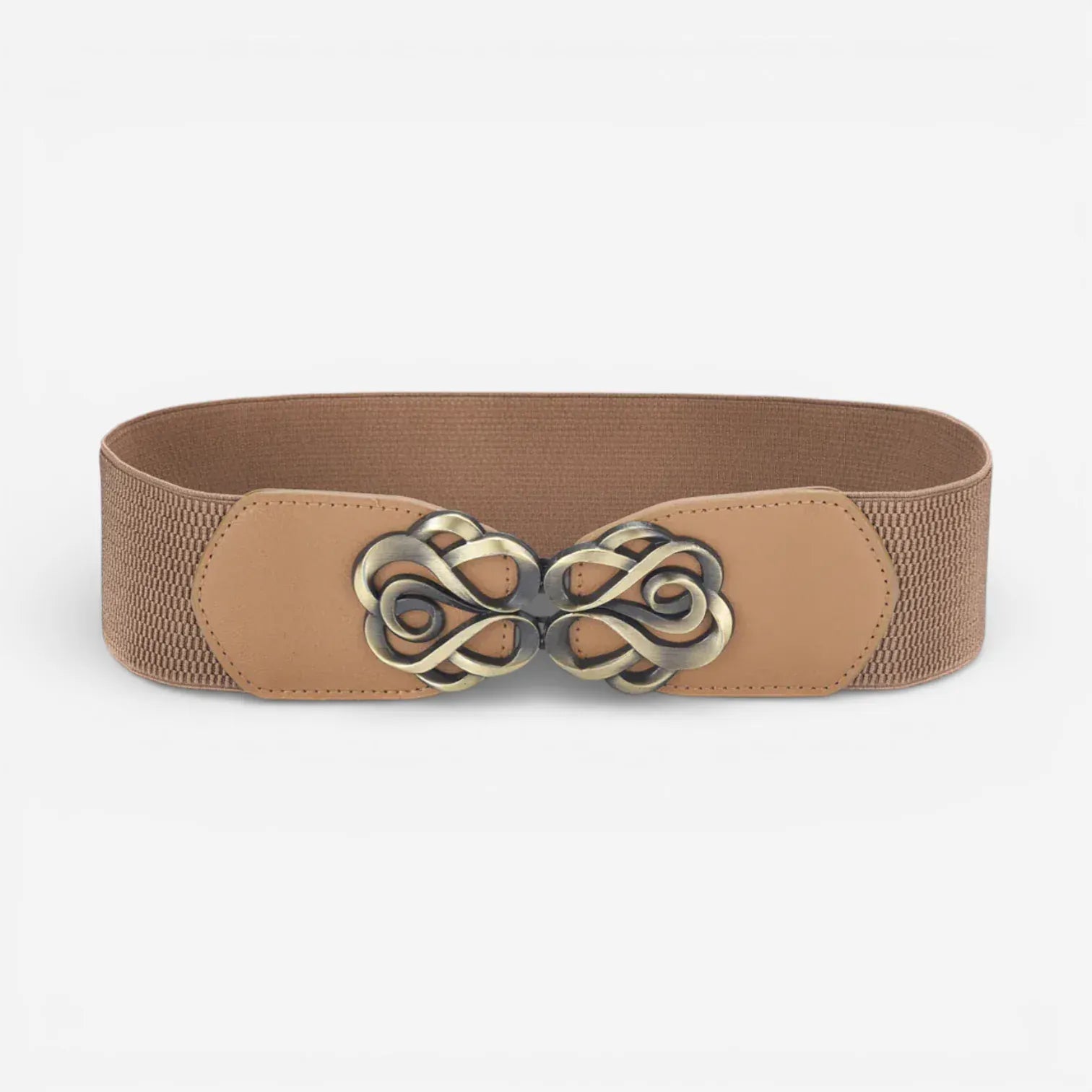 Ceinture élastique femme large pour tenue sophistiquée