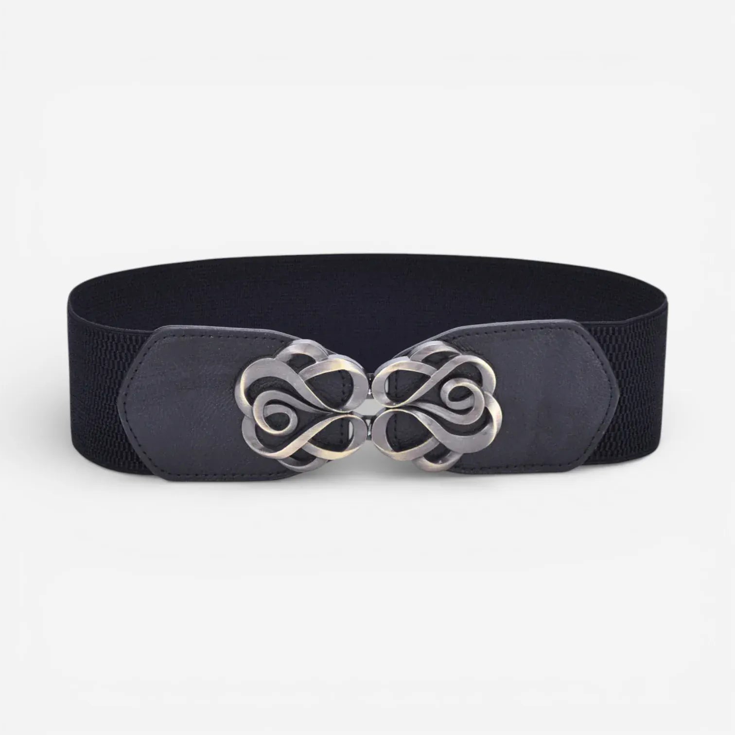 Ceinture élastique femme large pour tenue sophistiquée