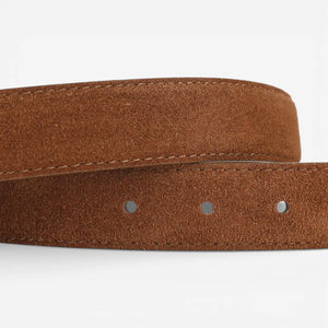 Ceinture en cuir suédé pour femme avec texture veloutée