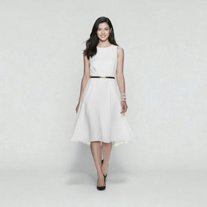 Ceinture fine femme en cuir véritable chic et élégante