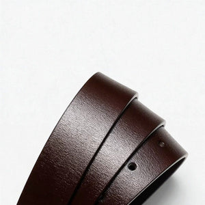 Ceinture pour femme simili cuir avec boucle dorée élégante