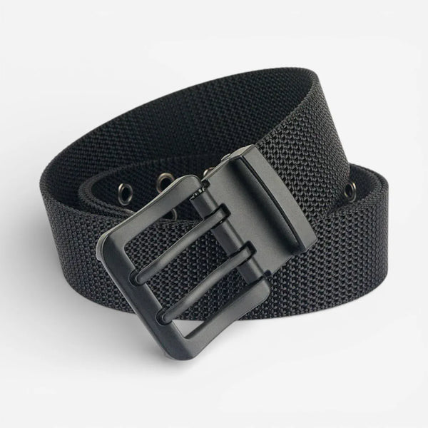 Ceinture pour homme toile robuste avec double ardillon