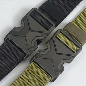 Ceinture pour homme toile légère avec design tactique