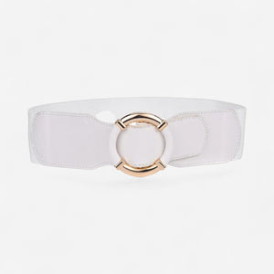 Ceinture large femme en simili-cuir pour robe, jupe ou chemise