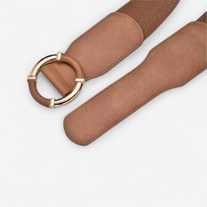 Ceinture large femme en simili-cuir pour robe, jupe ou chemise