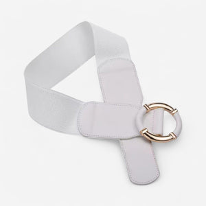 Ceinture large femme en simili-cuir pour robe, jupe ou chemise