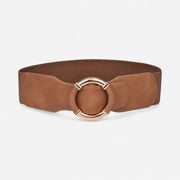 Ceinture large femme en simili-cuir pour robe, jupe ou chemise