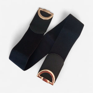 Ceinture large femme pour robe moderne et élastique