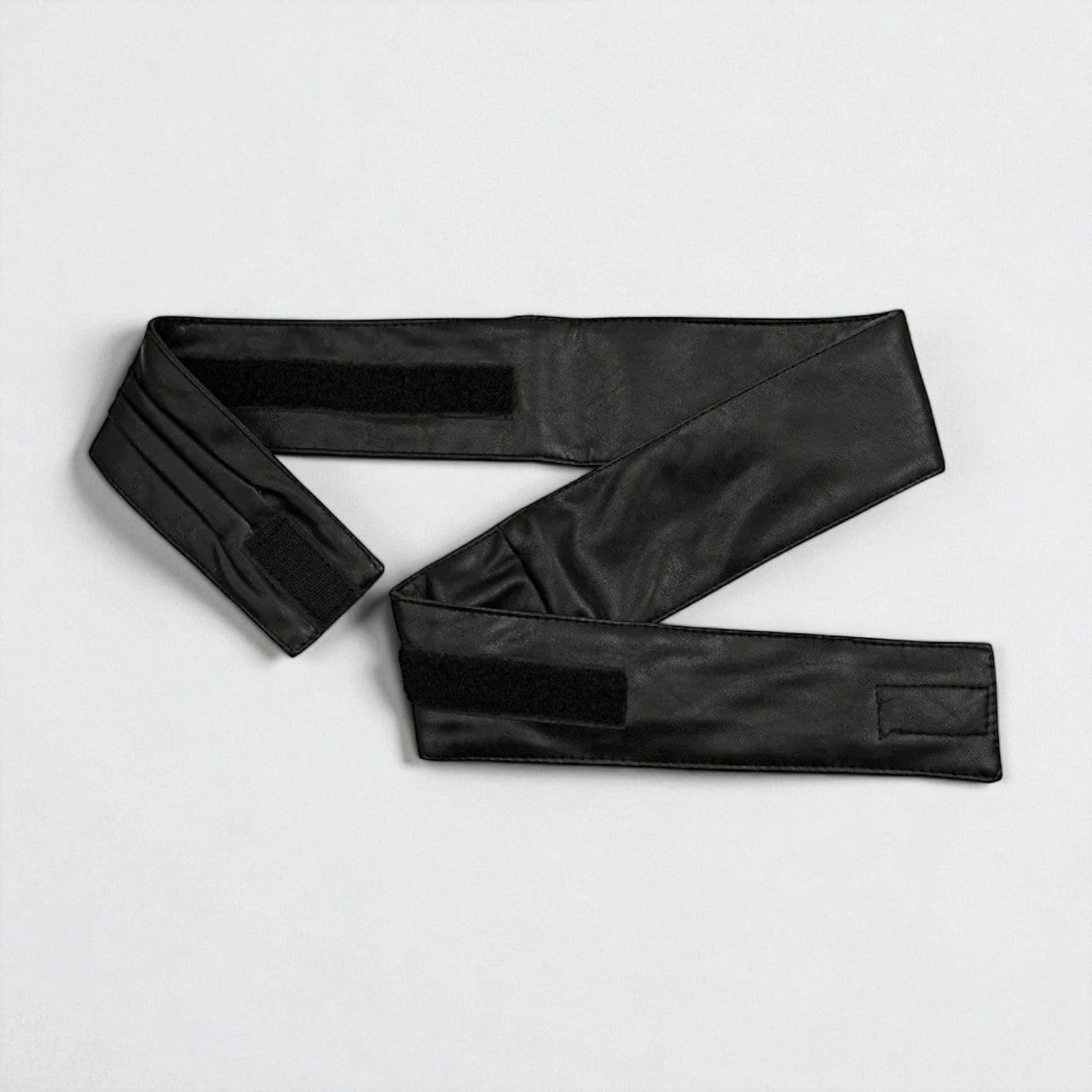 Ceinture large femme en simili cuir vegan chic