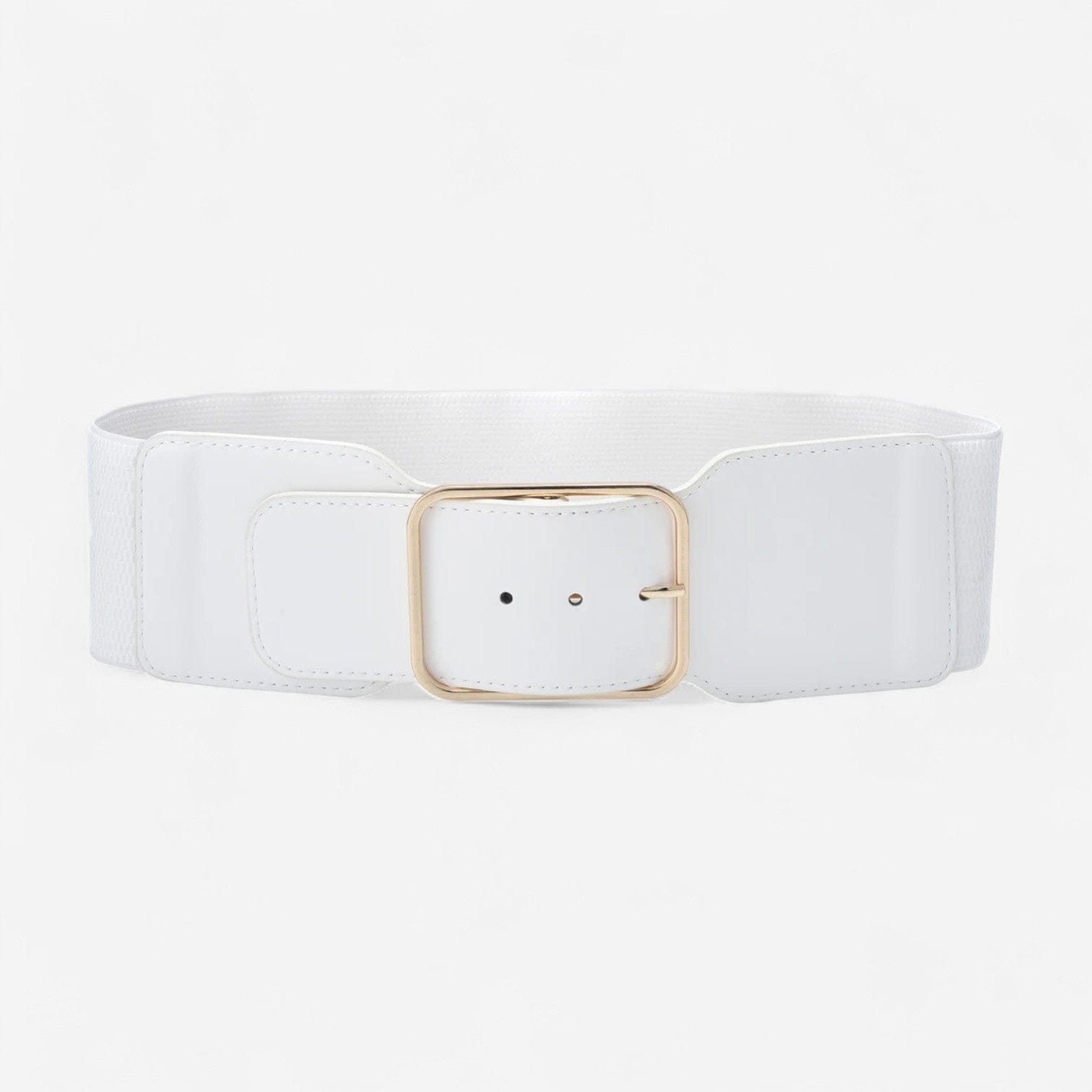 Ceinture large femme simili-cuir pour manteau léger