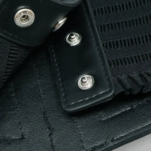Ceinture pour femme corset simili-cuir ajustement élastique