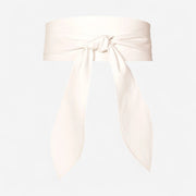 Ceinture large femme à nouer look élégant
