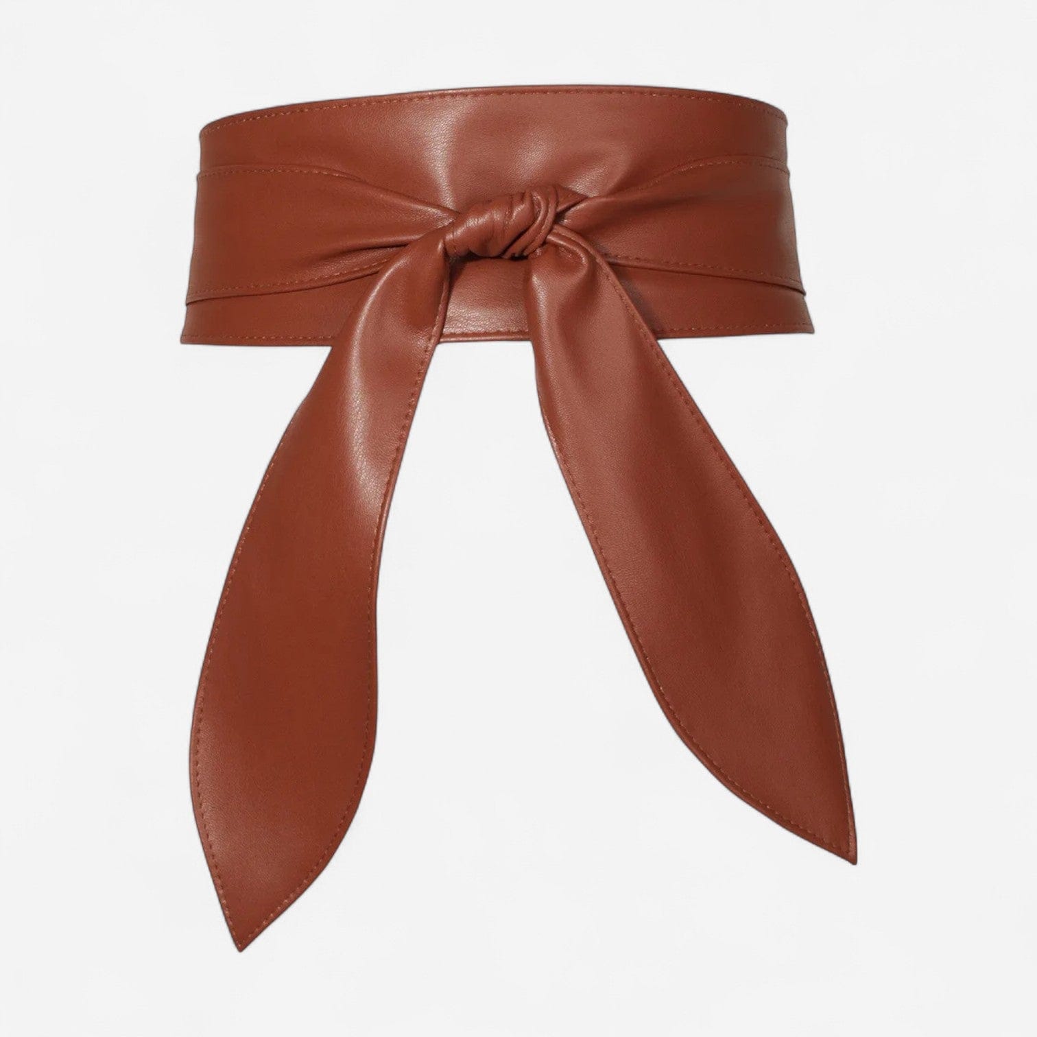 Ceinture large femme à nouer look élégant