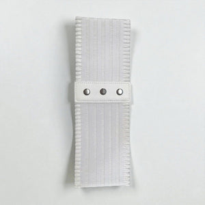 Ceinture large femme effet corset moderne en coton