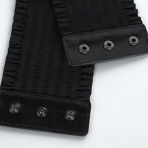 Ceinture large femme effet corset moderne en coton