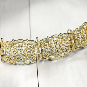 Ceinture caftan femme avec détails scintillants et pompons