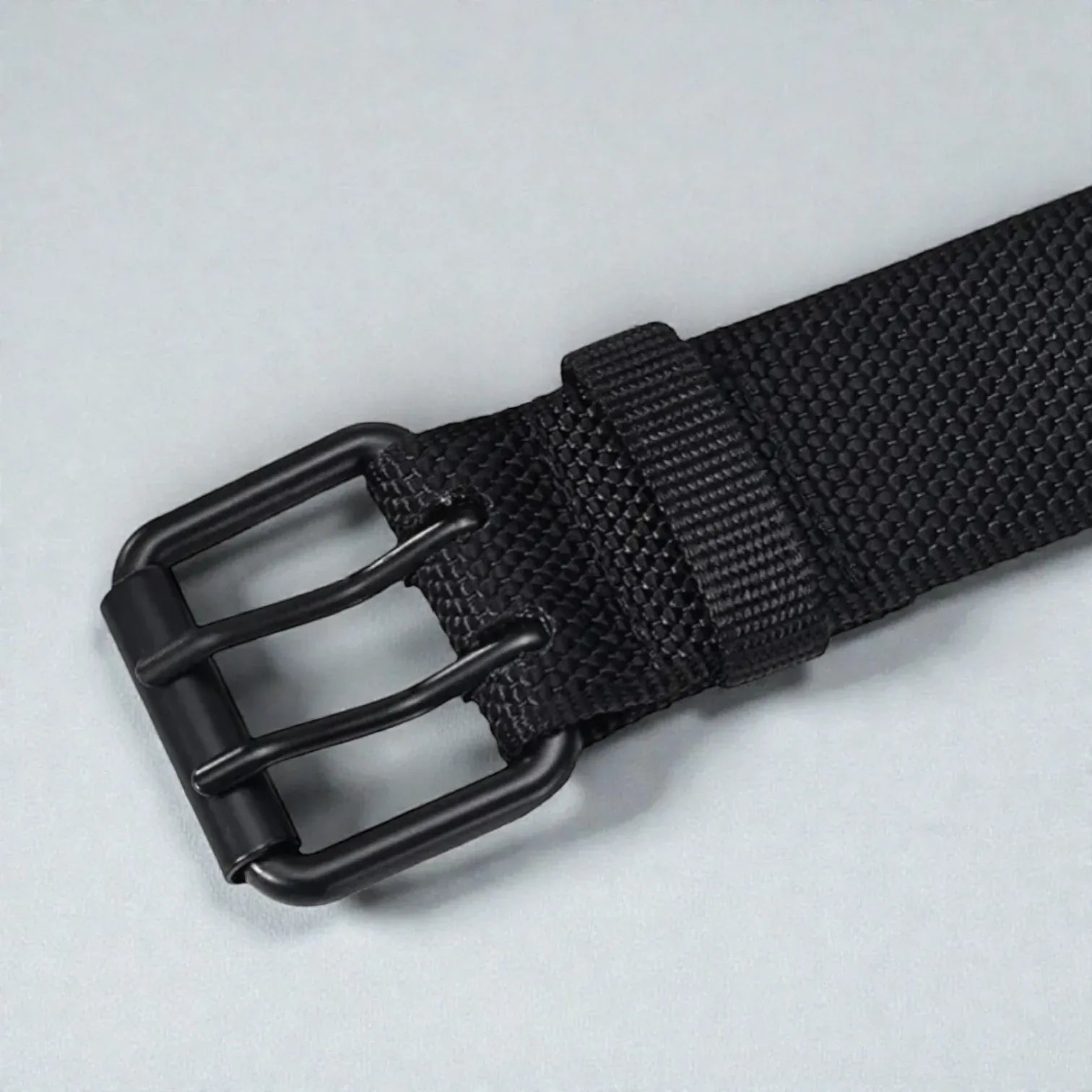 Ceinture militaire homme avec boucle double ardillon robuste