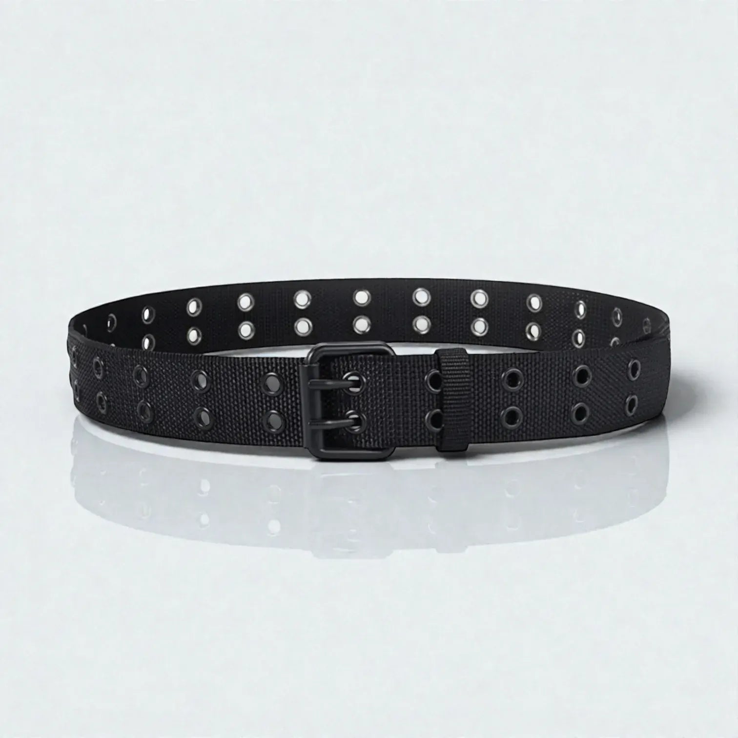 Ceinture militaire homme avec boucle double ardillon robuste