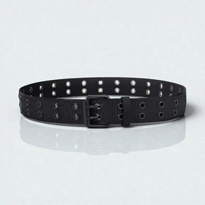 Ceinture militaire homme avec boucle double ardillon robuste