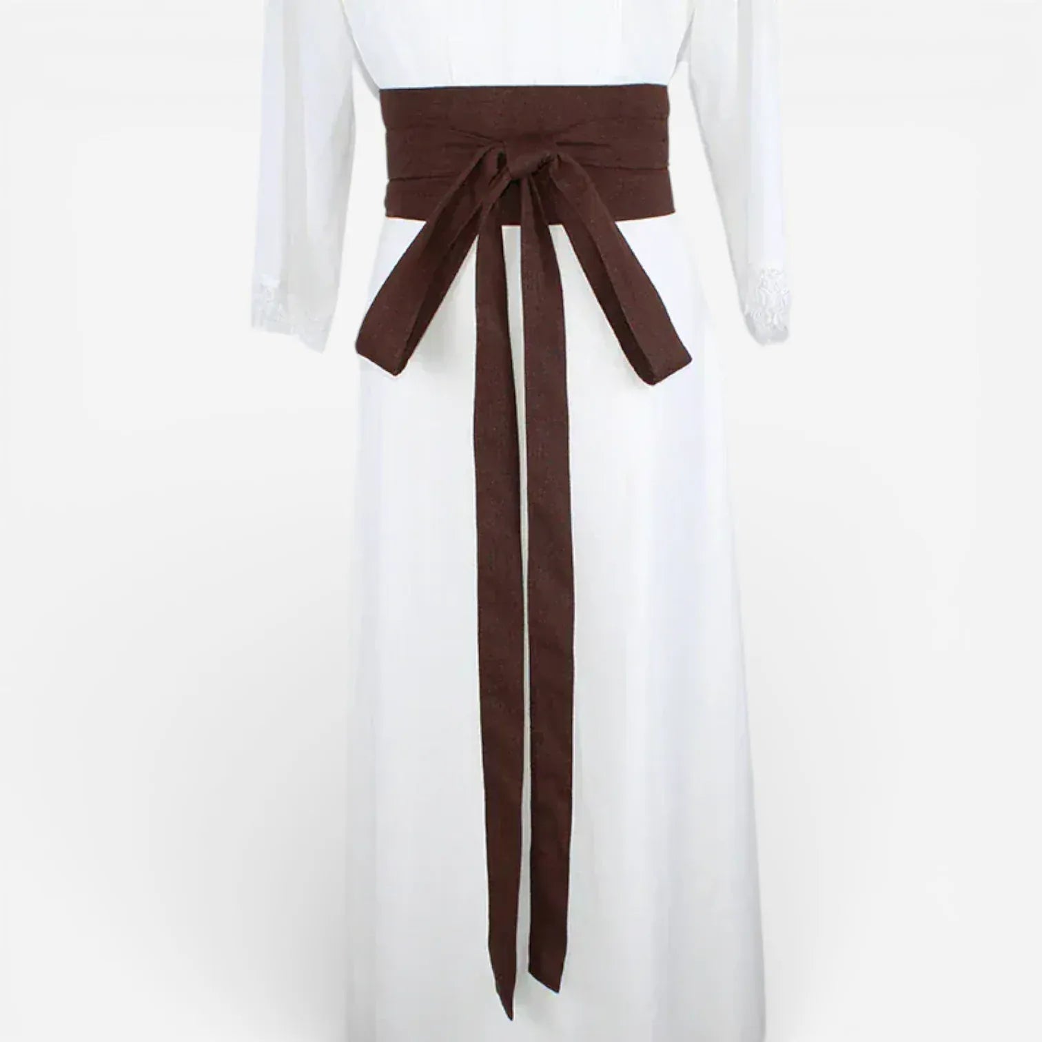 Ceinture obi en coton pour femme avec style kimono