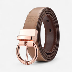Ceinture réversible femme pour bureau ou soirée élégante