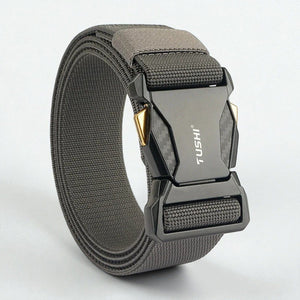 Ceinture tactique homme en matière résistante et boucle à dégagement