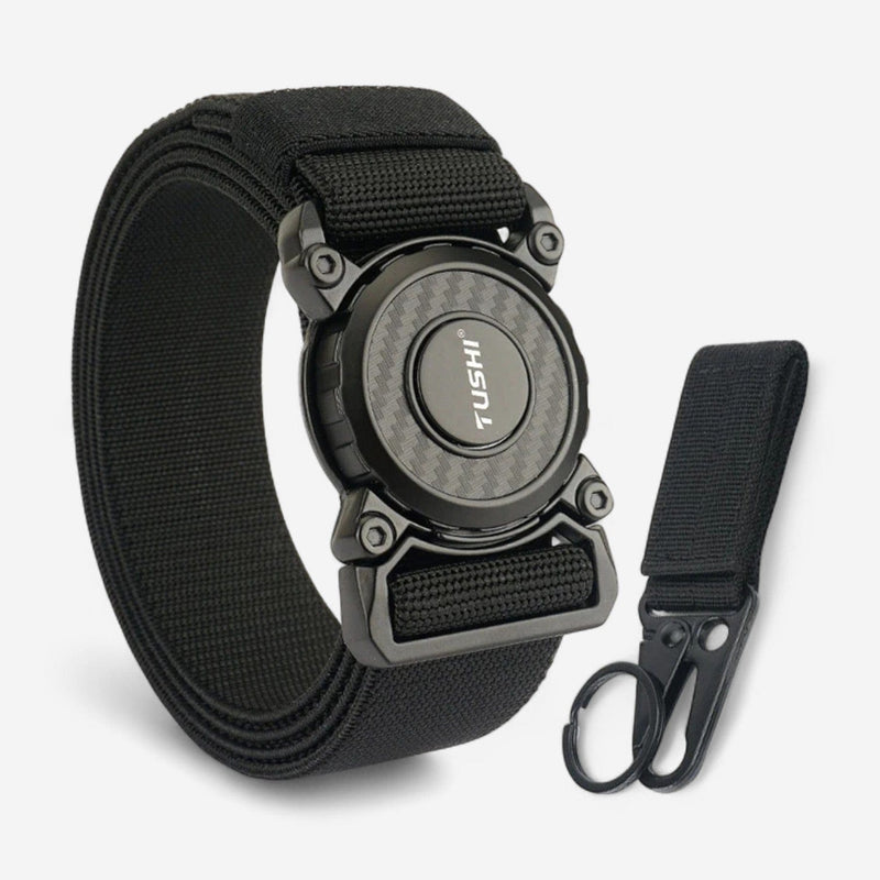 Ceinture tactique homme réglage précis et sangle nylon