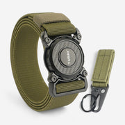 Ceinture tactique homme réglage précis et sangle nylon