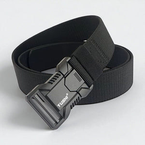 Ceinture tactique robuste homme en nylon haute résistance