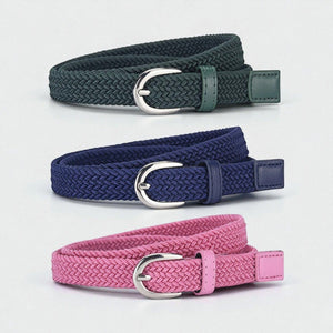 Ceinture tressée femme en tissu souple et design moderne