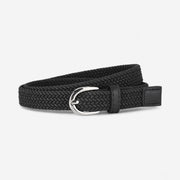 Ceinture tressée femme en tissu souple et design moderne