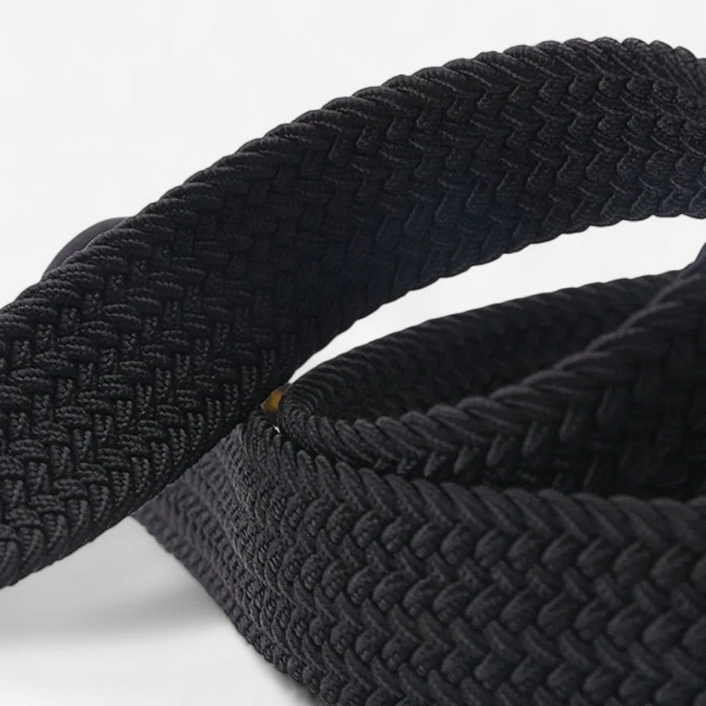 Ceinture tressée homme