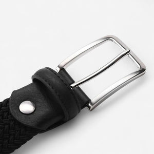 Ceinture tressée homme