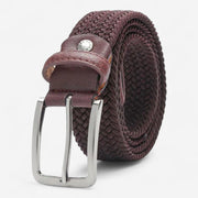 Ceinture tressée homme
