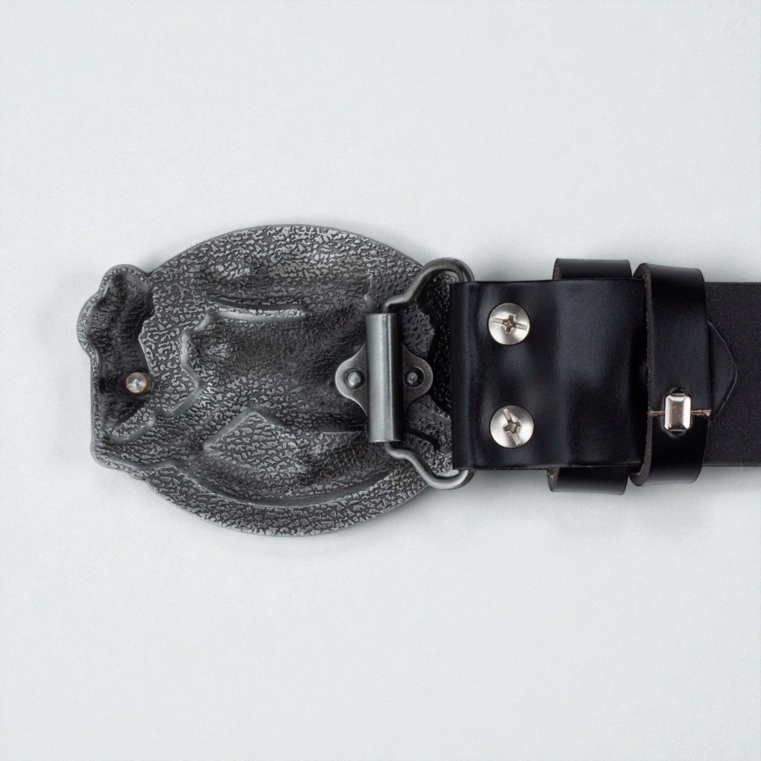 Ceinture Western en cuir avec boucle ornée d'aigle